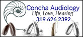 Concha Audiology Sponsorship Banner