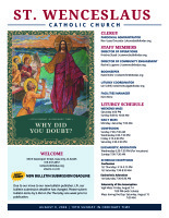 August 9, 2026 Bulletin